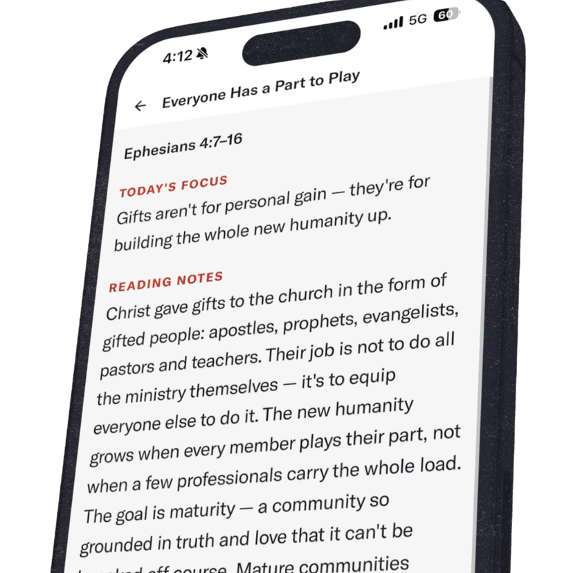 Mental — daily Bible reading and devotional notes