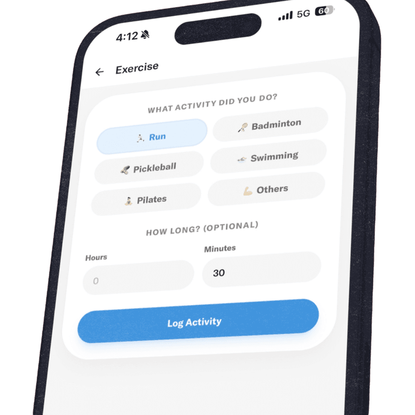 Physical — exercise and activity logging